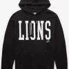 Detroit Lions Men's 47 Brand Black Headline Hoodie