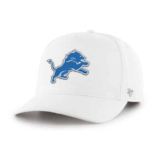 Detroit Lions 47 Brand White Hitch Snapback Hat
