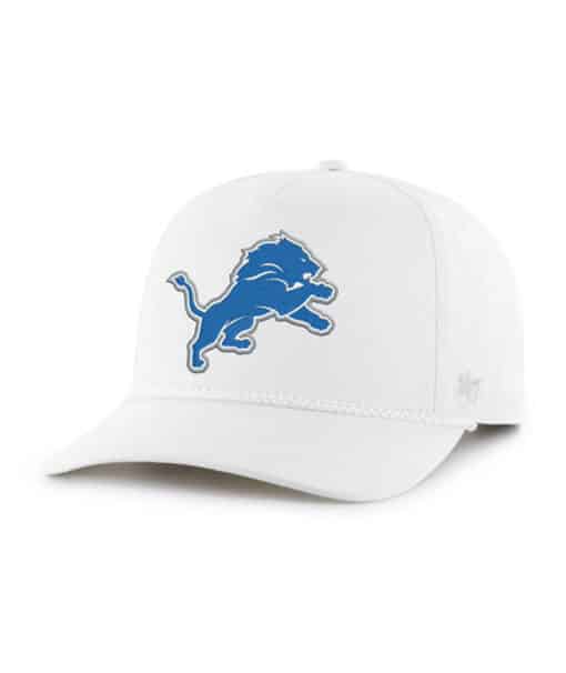 Detroit Lions 47 Brand White Rope Hitch Snapback Hat