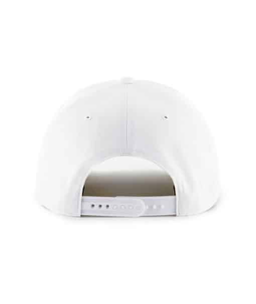 Detroit Lions 47 Brand White Rope Hitch Snapback Hat - Image 2