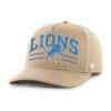 Detroit Lions 47 Brand Khaki Roscoe RF Hitch Snapback Hat