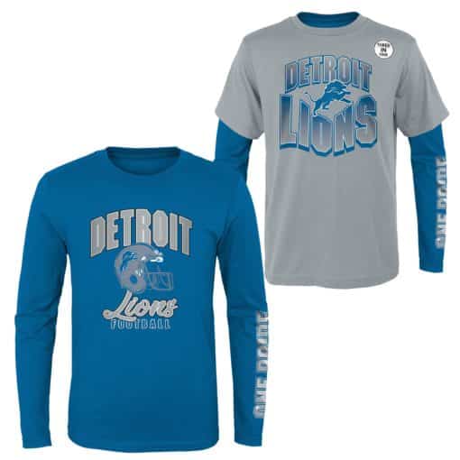 YOUTH Detroit Lions Game Day 3-in-1 Combo NFL Shirt Tee