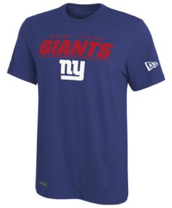 New York Giants Men's New Era Blue Stated T-Shirt Tee