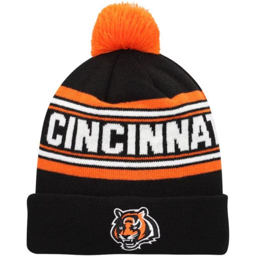 Cincinnati Bengals KIDS Black Orange Cuff Knit Hat
