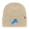 Detroit Lions 47 Brand Khaki Brain Freeze Cuff Knit Hat