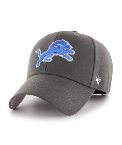 Detroit Lions 47 Brand Charcoal MVP Adjustable Hat