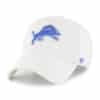 Detroit Lions 47 Brand White Clean Up Adjustable Hat