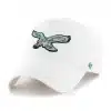 Philadelphia Eagles 47 Brand Vintage White Clean Up Adjustable Hat
