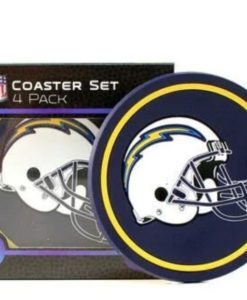 Los Angeles Chargers 4 Pack Coaster Set
