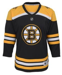 Boston Bruins INFANT Baby Black Replica Home Jersey