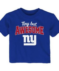New York Giants Awesome Baby Infant Blue T-Shirt Tee