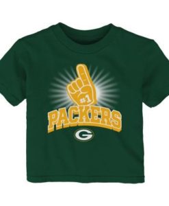 Green Bay Packers Baby Infant Green T-Shirt Tee