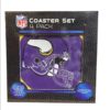 Minnesota Vikings 4 Pack Coaster Set