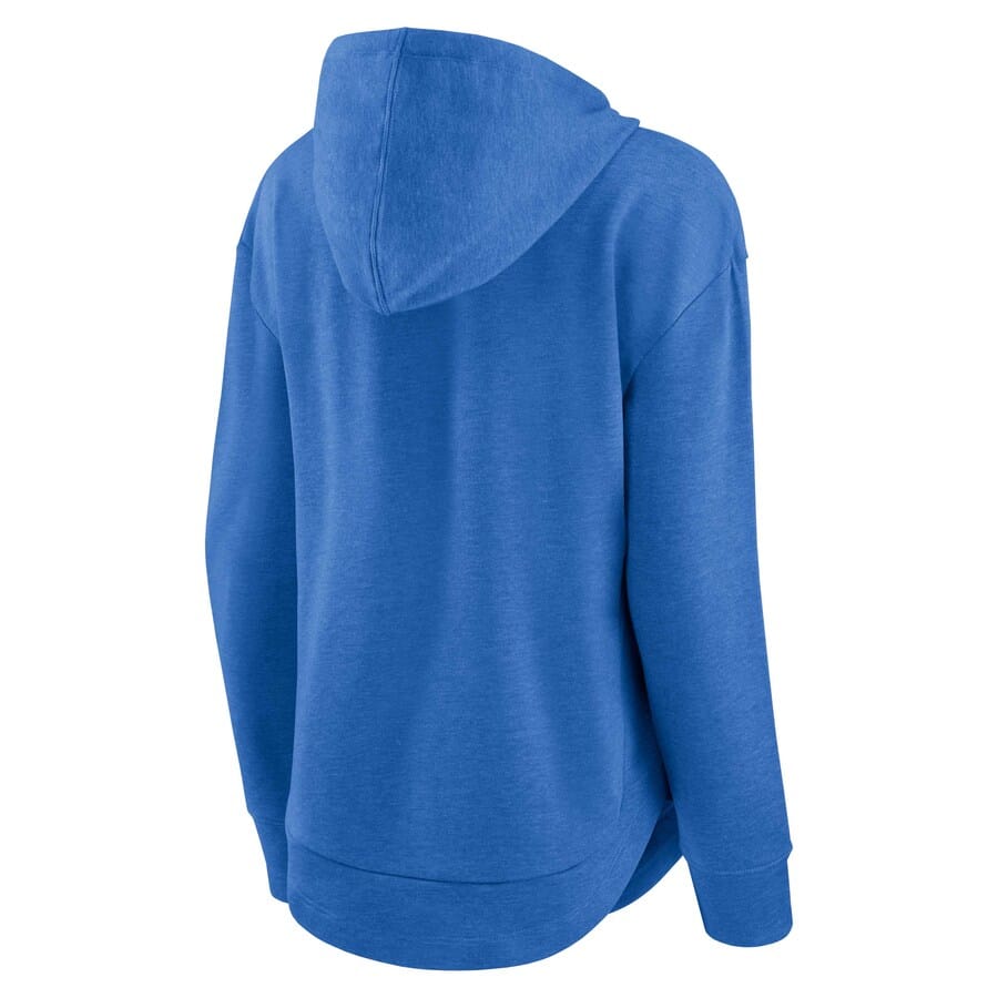 Detroit Lions Women's Fanatics Heather Blue Pullover Hoodie - Detroit Game  Gear