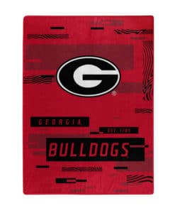 Georgia Bulldogs 60x80 Blanket Raschel Digitize Design
