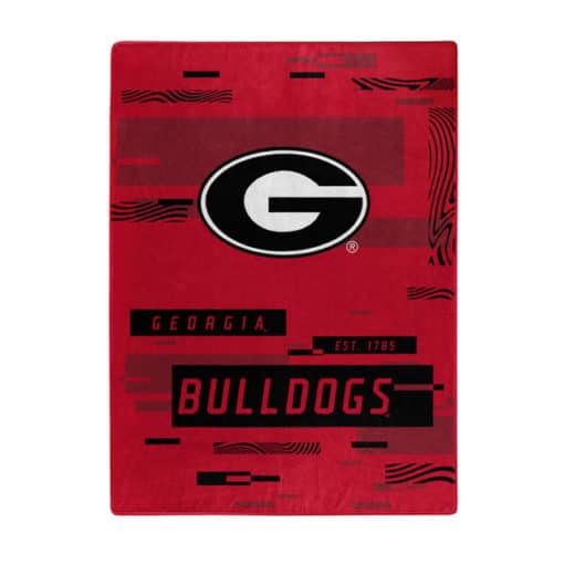 Georgia Bulldogs 60x80 Blanket Raschel Digitize Design