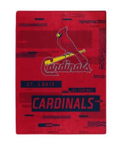 St. Louis Cardinals 60x80 Blanket Raschel Digitize Design