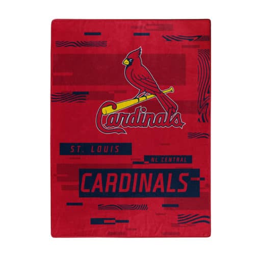 St. Louis Cardinals 60x80 Blanket Raschel Digitize Design