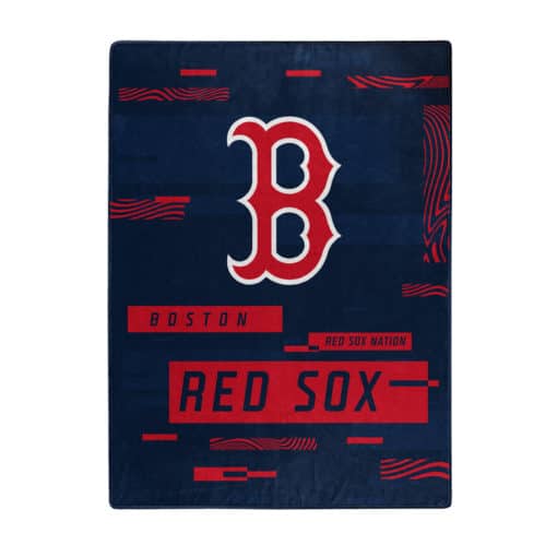 Boston Red Sox 60x80 Blanket Raschel Digitize Design