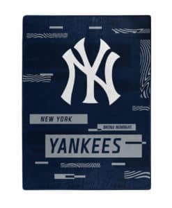 New York Yankees 60x80 Blanket Raschel Digitize Design