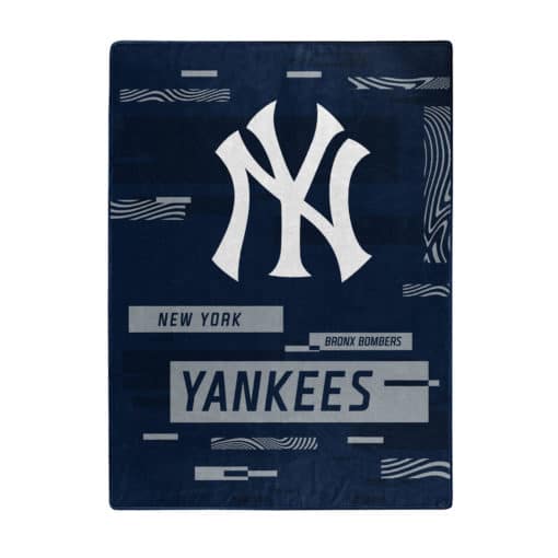 New York Yankees 60x80 Blanket Raschel Digitize Design