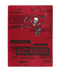Tampa Bay Buccaneers 60x80 Blanket Raschel Digitize Design
