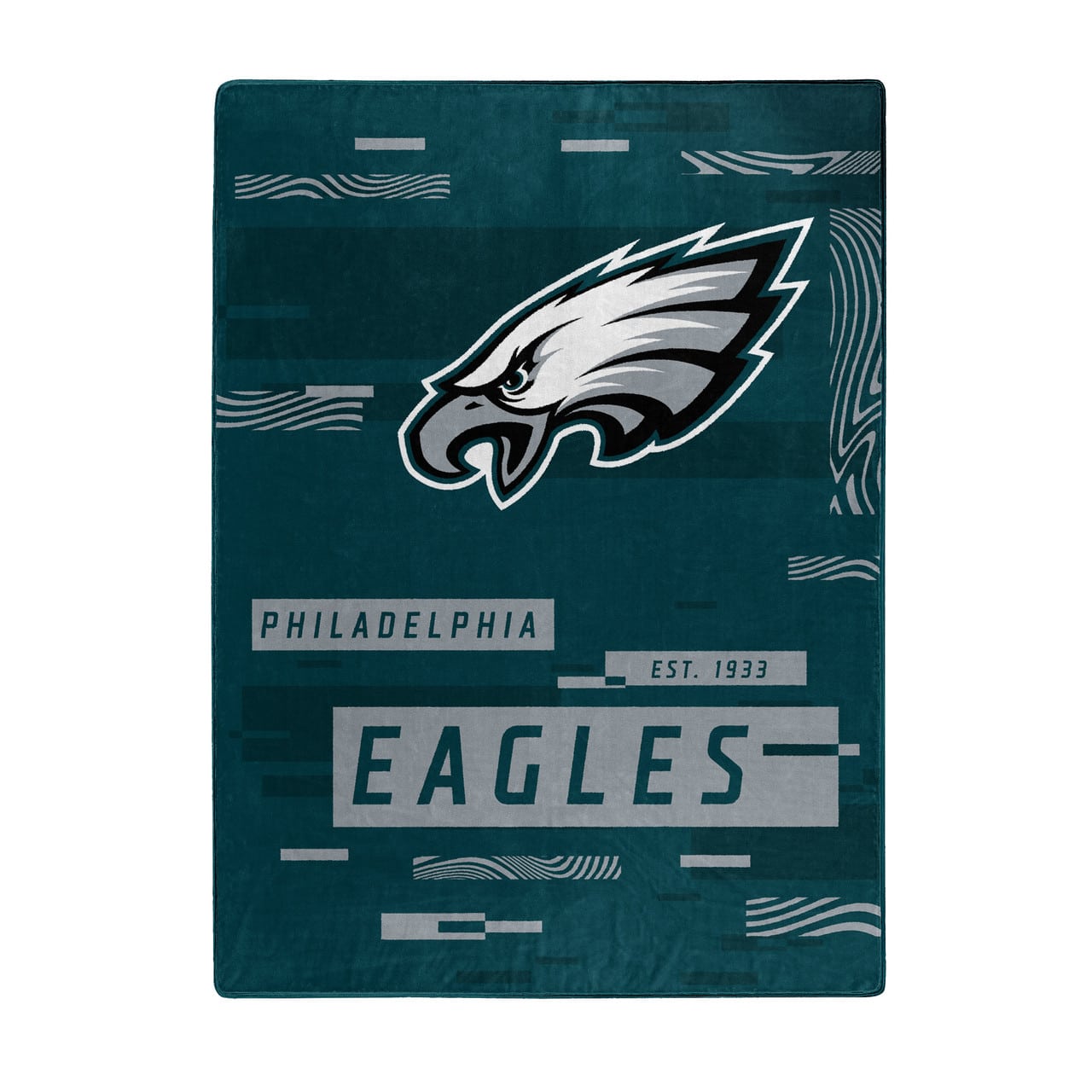 Philadelphia Eagles 60x80 Blanket Raschel Digitize Design Detroit