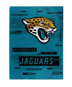 Jacksonville Jaguars 60x80 Blanket Raschel Digitize Design