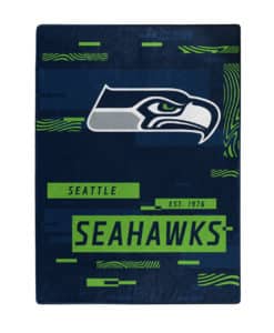 Seattle Seahawks 60x80 Blanket Raschel Digitize Design