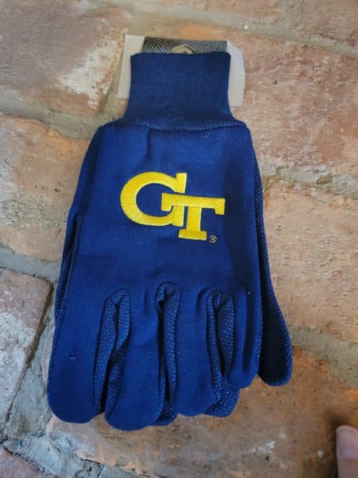 Georgia Tech Yellow Jackets Two Tone Gloves - Adult