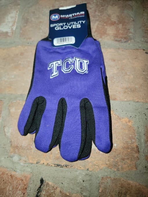Texas Christian Horned Frogs Two Tone Gloves - Adult