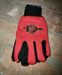 San Diego State Aztecs Two Tone Gloves - Adult