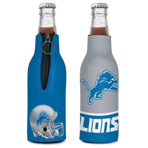 Detroit Lions Helmet & Logo Bottle Cooler Holder