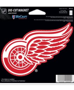 Detroit Red Wings Die Cut Magnet 4.5" X 6"