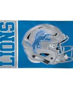 Detroit Lions Helmet 3'x5' Flag