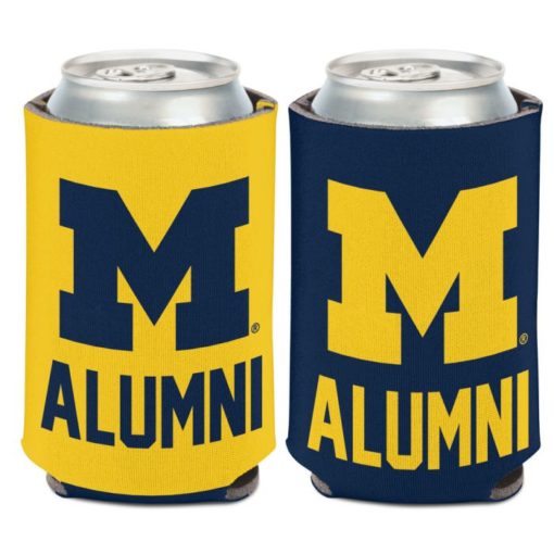 Michigan Wolverines 12 oz Alumni Can Cooler Holder