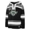 Los Angeles Kings Men's 47 Brand Black Vintage Retro Freeze Pullover Jersey Hoodie