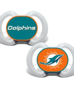 Miami Dolphins Pacifier 2 Pack