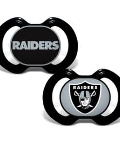 Las Vegas Raiders Pacifier 2 Pack
