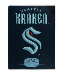 Seattle Kraken 60x80 Raschel Blanket Inspired Design