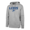 Detroit Lions 47 Brand Men's Headline Gray Pullover Hoodie