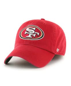 San Francisco 49ers 47 Brand Red Franchise Fitted Hat