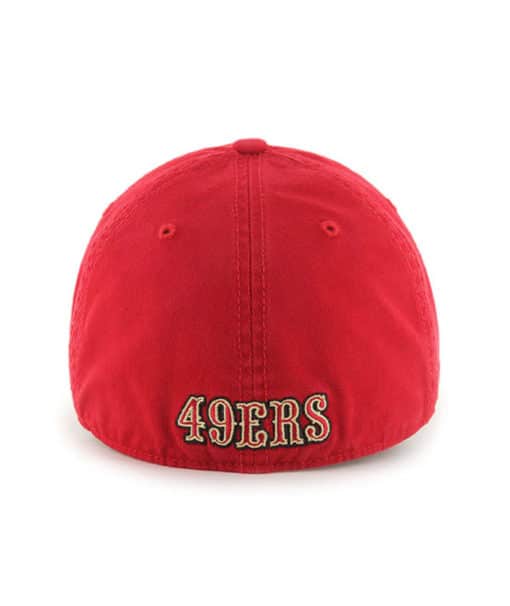 San Francisco 49ers 47 Brand Red Franchise Fitted Hat