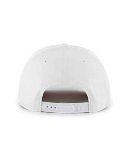 Cleveland Browns 47 Brand White Roscoe RF Hitch Snapback Hat - Image 3