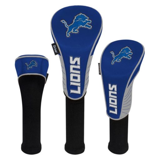 Detroit Lions Headcovers - Set of Three