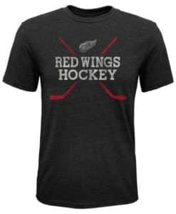 Detroit Red Wings Gray Boys Triblend Tee