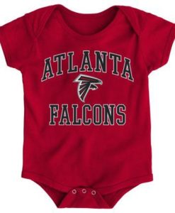 Atlanta Falcons Baby Red Replen Onesie Creeper