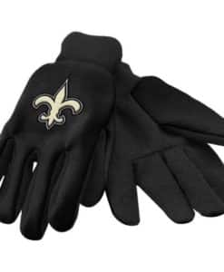 New Orleans Saints Two Tone Gloves - Adult