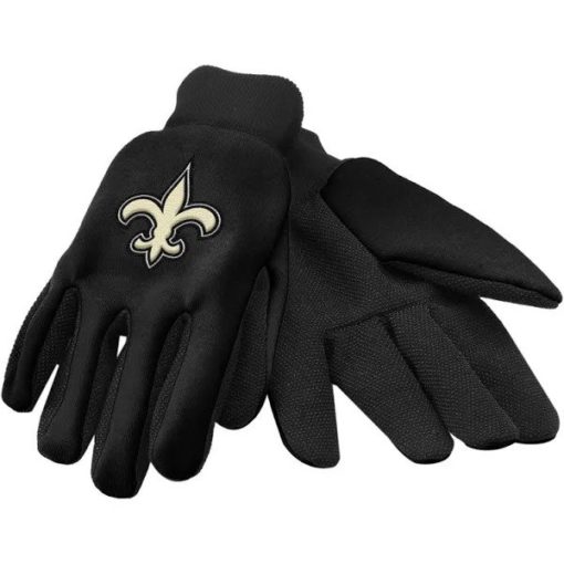 New Orleans Saints Two Tone Gloves - Adult