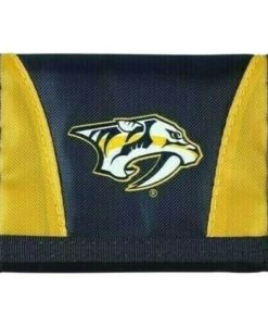 Nashville Predators Blue Nylon Trifold Wallet